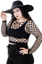 Load image into Gallery viewer, Lunatrix Fishnet Top