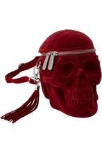 Load image into Gallery viewer, Grave Digger Skull Handbag [BLOOD]
