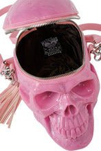 Load image into Gallery viewer, Grave Digger Skull Handbag [BUBBLEGUM]
